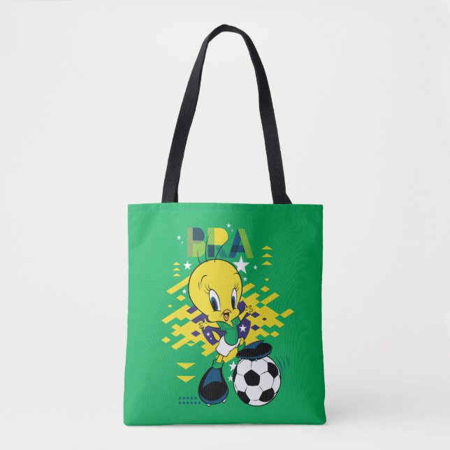 TWEETY™ Team Brasil Fußball-Grafik (Vorderseite)