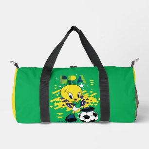 TWEETY™ Team Brasil Fußball-Grafik Duffle Bag