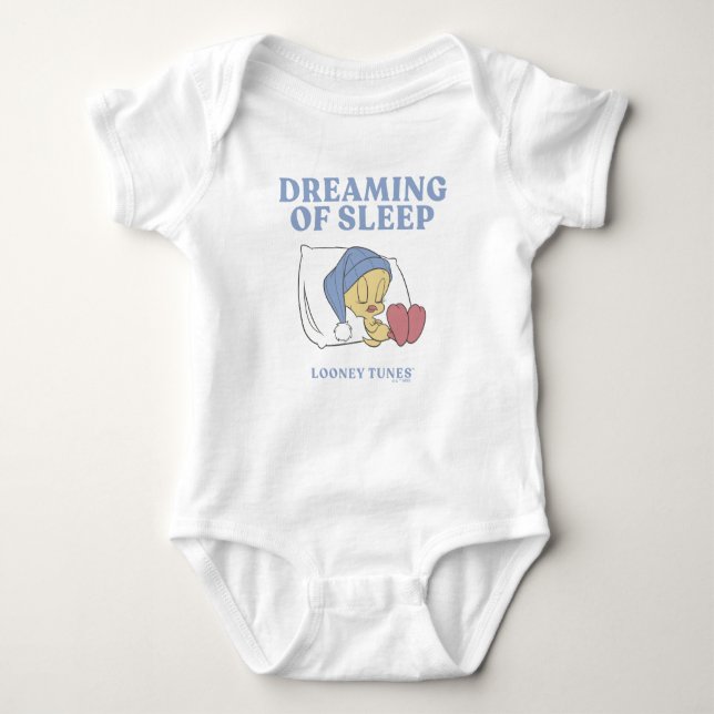 TWEETY™ Träumt von Schlaf Baby Strampler (Vorderseite)