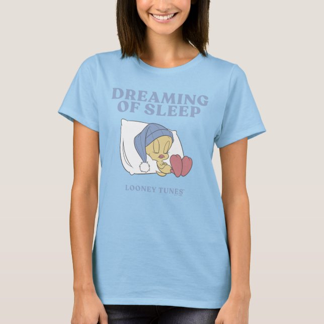 TWEETY™ Träumt von Schlaf T-Shirt (Vorderseite)