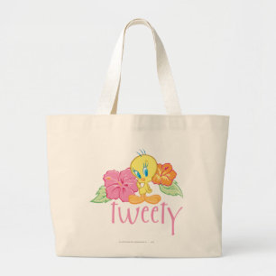 TWEETY™ Tropische Blume Jumbo Stoffbeutel