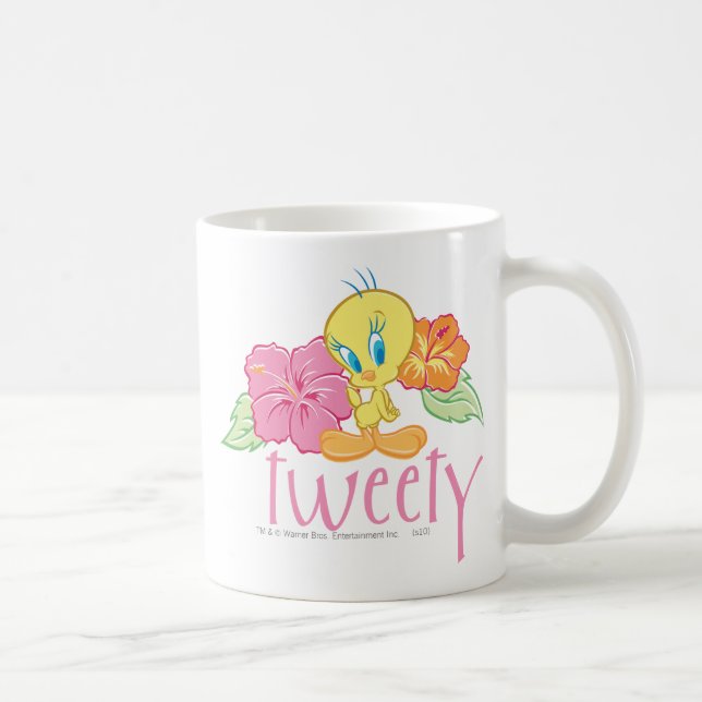TWEETY™ Tropische Blume Tasse (Rechts)