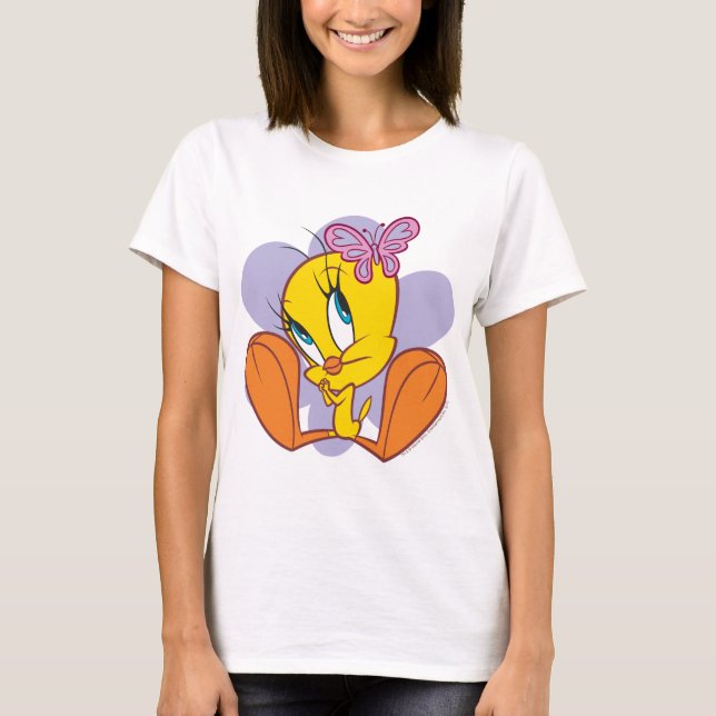 TWEETY™ und Butterfly T-Shirt (Vorderseite)