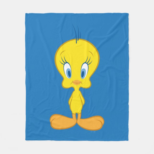 TWEETY™ | Unschuldiger kleiner Vogel Fleecedecke (Vorderseite)