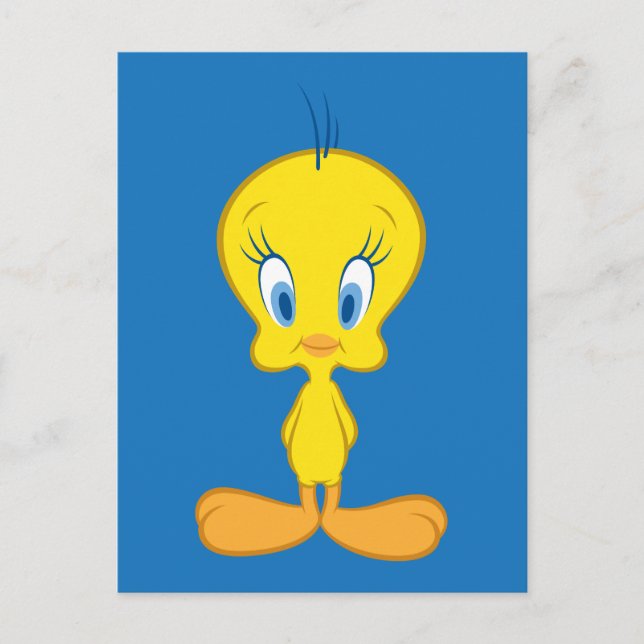 TWEETY™ | Unschuldiger kleiner Vogel Postkarte (Vorderseite)