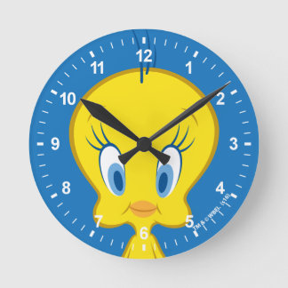 TWEETY™ | Unschuldiger kleiner Vogel Runde Wanduhr