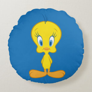 TWEETY™   Unschuldiger kleiner Vogel Rundes Kissen