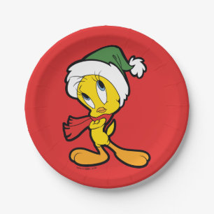 TWEETY™ Weihnachten Pappteller
