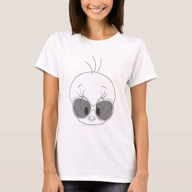 Tweety with Shades T-Shirt (Vorderseite)