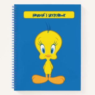 TWEETY™   Zeichnend unschuldiger kleiner Vogel Notizbuch