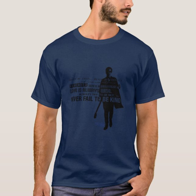 Twelfth Doctor Never Fail to Be Kind T-Shirt (Vorderseite)