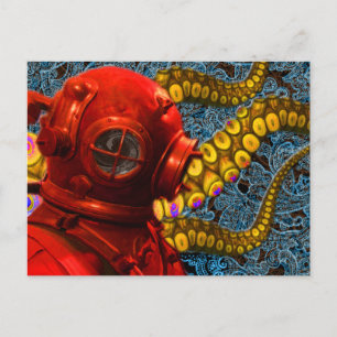 Twenty-Thousand-Leagues Postkarte