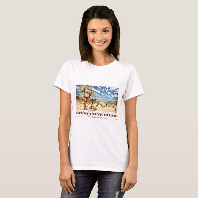 Twentynine Palms Califorina T-Shirt (Vorne ganz)
