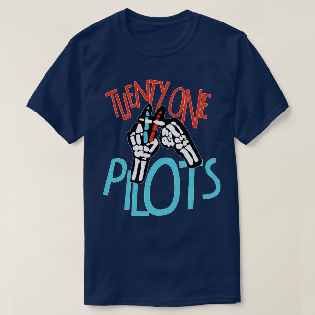 twentyone pilots 3  T-Shirt (Design vorne)