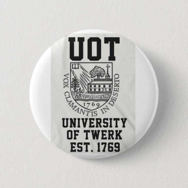 Twerk Universität Button (Vorderseite)