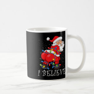 Twerking Weihnachtsmann Ich glaube Weihnachtsbaum Kaffeetasse