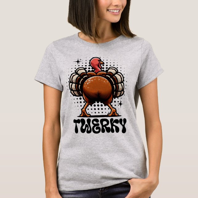 Twerky - Türkei - Twerking Fun T-Shirt (Vorderseite)