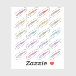 Twezers Eyebrows Beauty Salon Erinnerung Planner Aufkleber