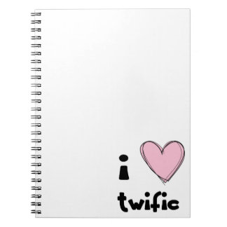 Twific rosa NOTIZBUCH I <3 Notizblock
