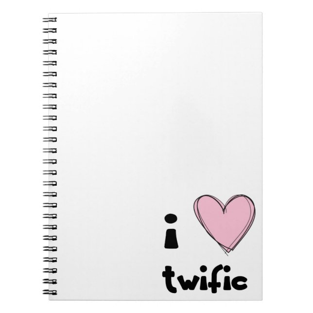 Twific rosa NOTIZBUCH I <3 Notizblock (Vorderseite)