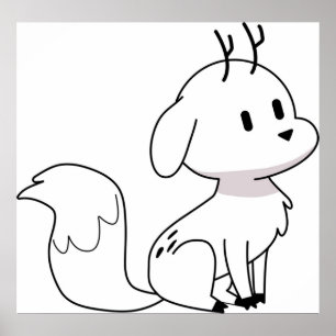 Twig Deerfox Hilda Poster