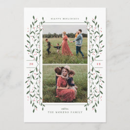 Twigs & Berries 2 Foto Ferienkarte Einladung