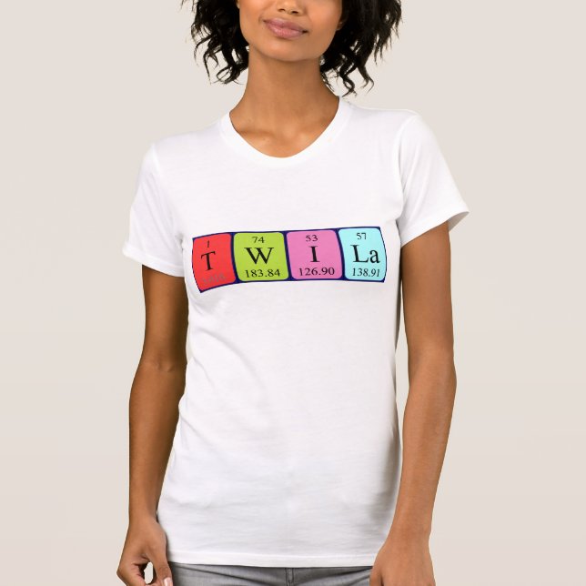 Twila Periodenname Shirt (Vorderseite)