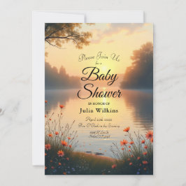 Twilight am See Whispers am Wasser Einladung