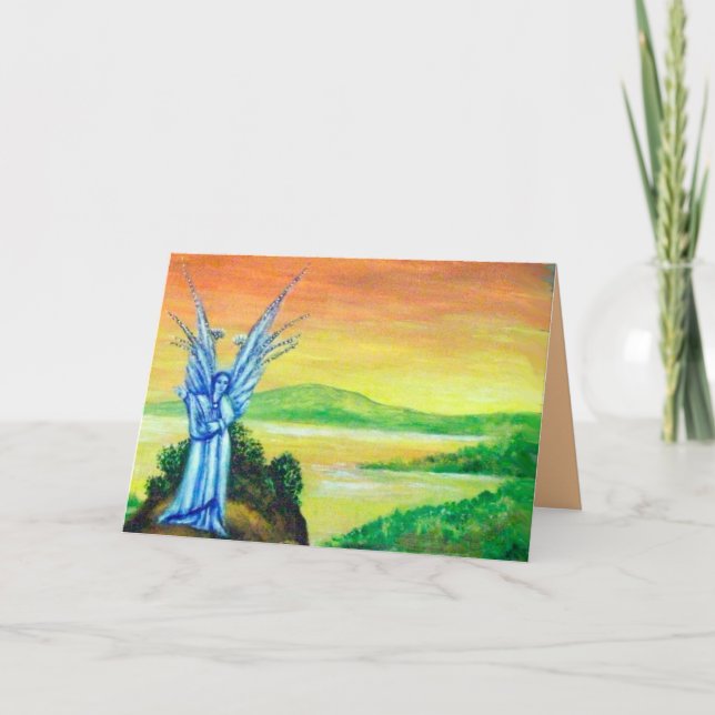 TWILIGHT ANGEL FEIERTAGSKARTE (Vorderseite)