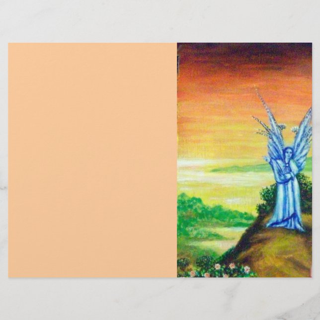 TWILIGHT ANGEL pinkfarben, lila weiß braun Flyer (Vorne)