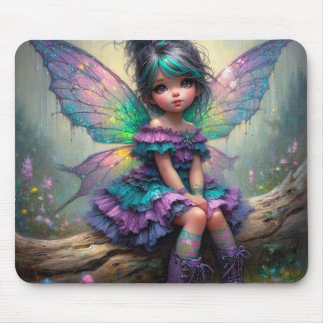Twilight Blossom Fairy Mousepad (Vorne)