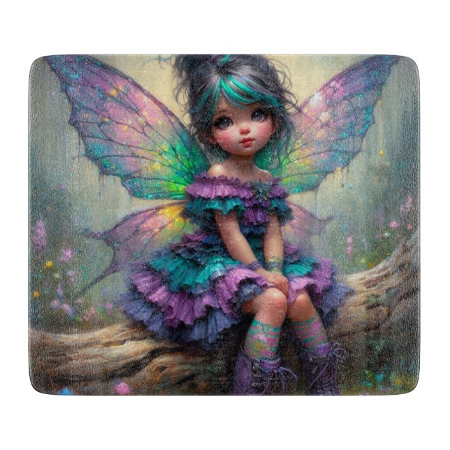 Twilight Blossom Fairy Schneidebrett (Vorderseite)