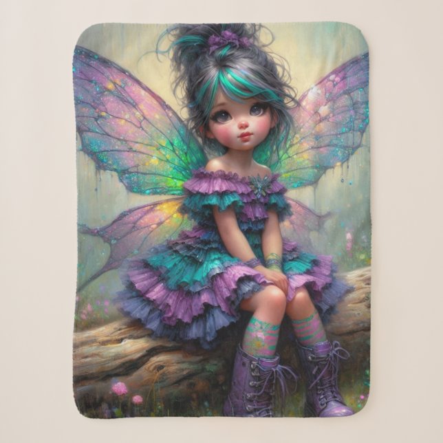 Twilight Blossom Fairy Sherpadecke (Vorderseite)