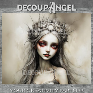 Twilight Bride Christina - Decoupage - Seidenpapier
