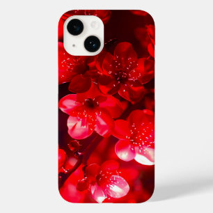 Twilight Cherry Blossom Glow Case-Mate iPhone 14 Hülle