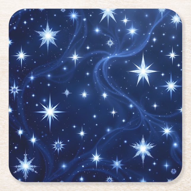 Twilight Drift Rechteckiger Pappuntersetzer (Vorderseite)