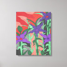 Twilight Floral Garden