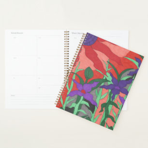 Twilight Floral Garden Planer