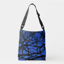Twilight Forest Cross-Body Tote Bag