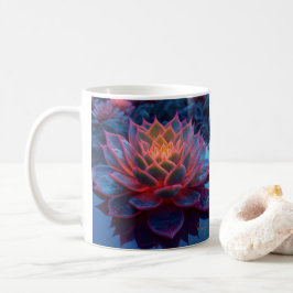 Twilight Glow Lila Sukkulent Kaffeetasse