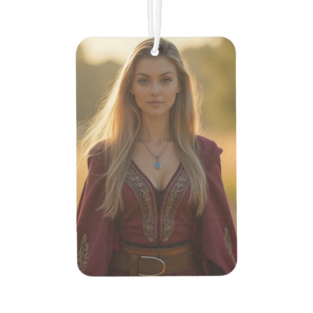 Twilight Grace: Helena Chevalier im Wald Autolufterfrischer (Rückseite)