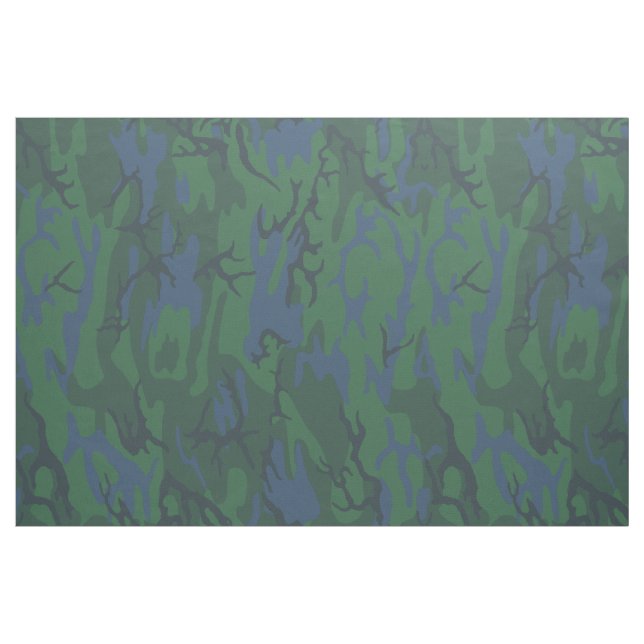 Twilight Green Camouflage Stoff (Fat Quarter (45,7 x 55,9 cm))