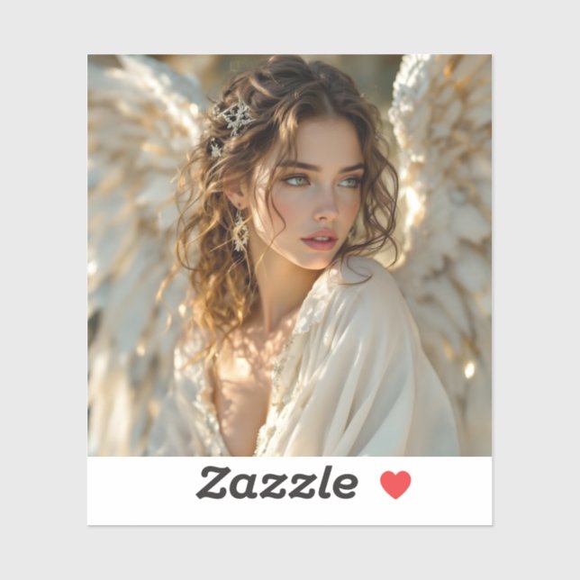 Twilight Guardian - Engel der Gilded Wings Aufkleber (Blatt)