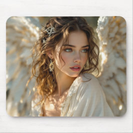 Twilight Guardian - Engel der Gilded Wings Mousepad