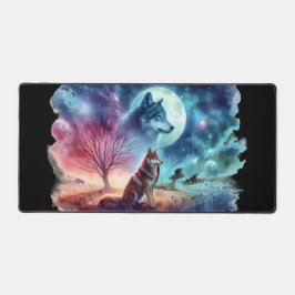Twilight Guardian Wolf Schreibtischunterlage