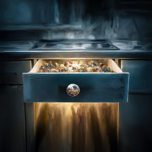 Twilight Harvest Fischer sammeln Krebse Keramikknauf (Von Creator hochgeladen)