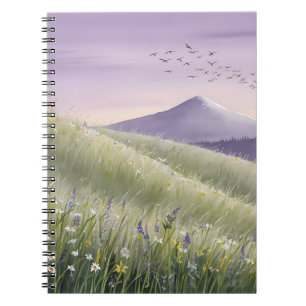 Twilight Hillside Serenity-Notebook Notizblock