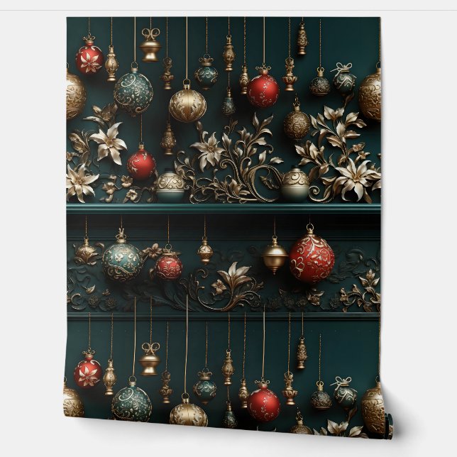 Twilight Holiday Bezauberung Botanik Tapete (Abrollen)