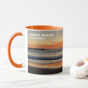 Twilight Hour Sunset - Venice Beach, CA Tasse