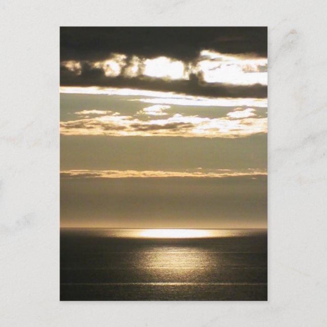 Twilight in Ninilchik Postkarte (Vorderseite)